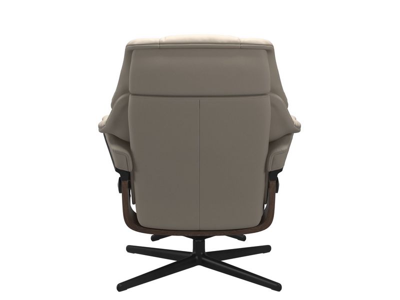 Stressless Reno (M) Cross Chair with Ottoman 