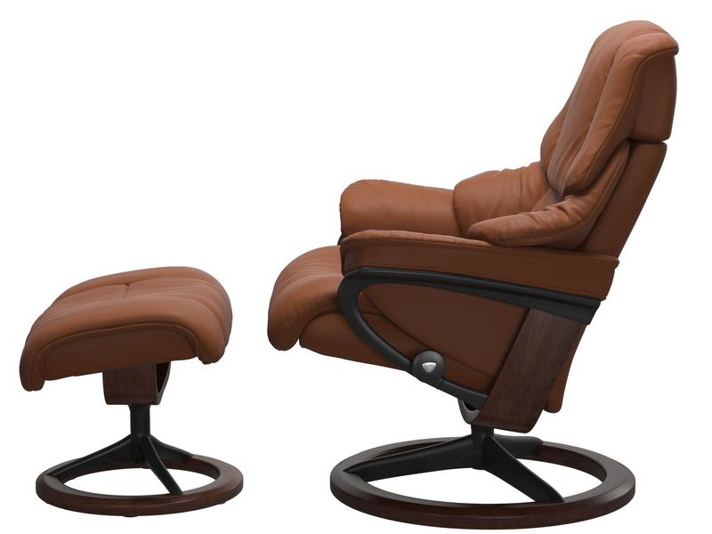 Stressless Reno (M) Signature Chair with Footstool 