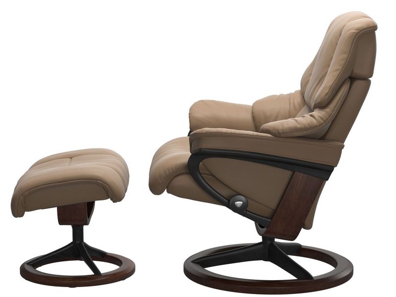 Stressless Reno (M) Signature Chair with Footstool 