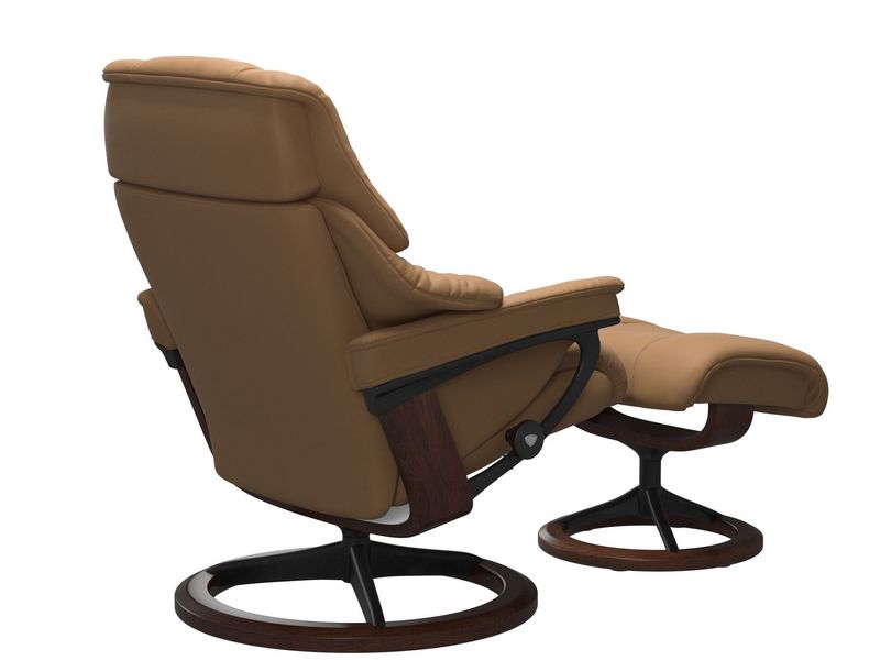 Stressless Reno (M) Signature Chair with Footstool 