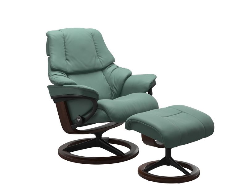 Stressless Reno (M) Signature Chair with Footstool 
