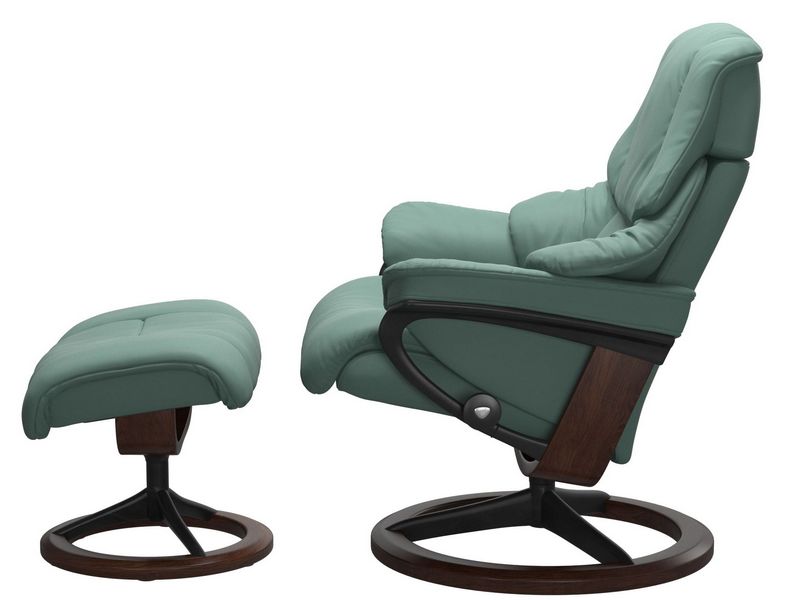 Stressless Reno (M) Signature Chair with Footstool 