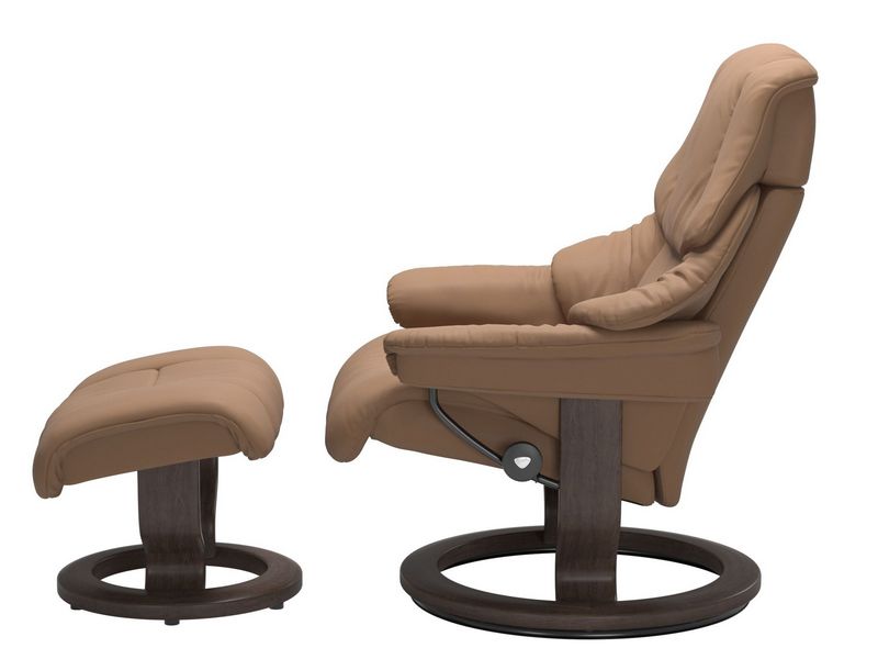 Stressless Reno (M) Classic Chair with Footstool 