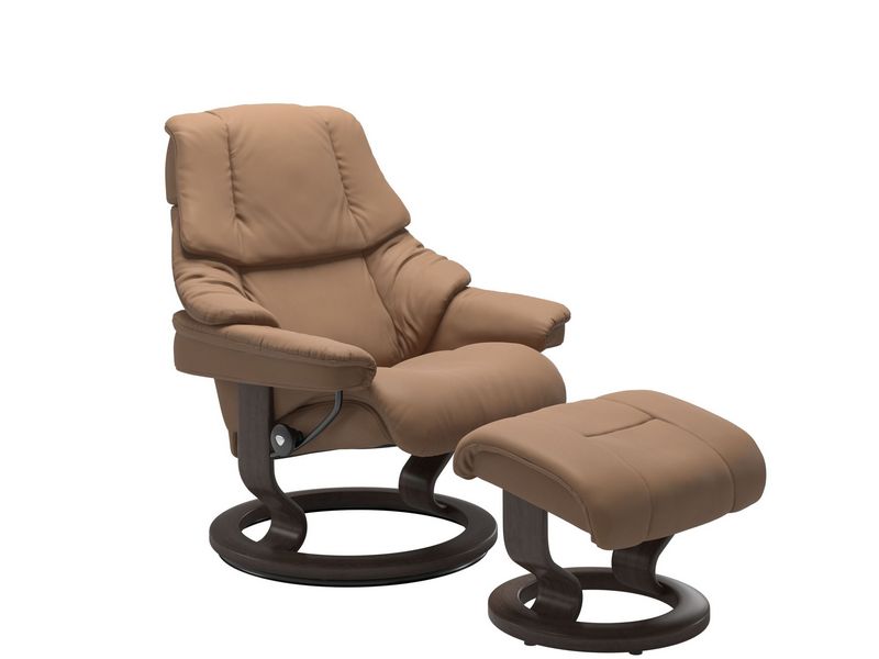 Stressless Reno (M) Classic Chair with Footstool 
