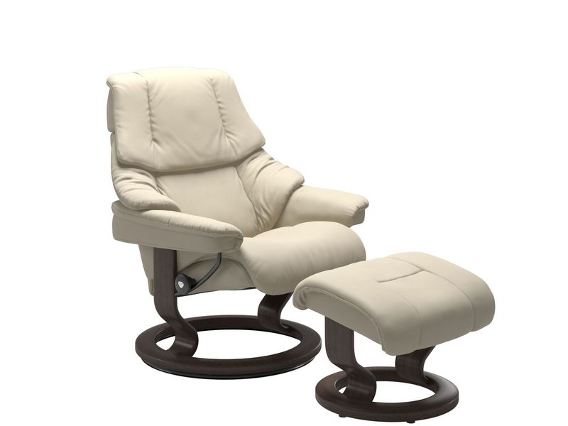 Stressless Reno (M) Classic Chair with Footstool 
