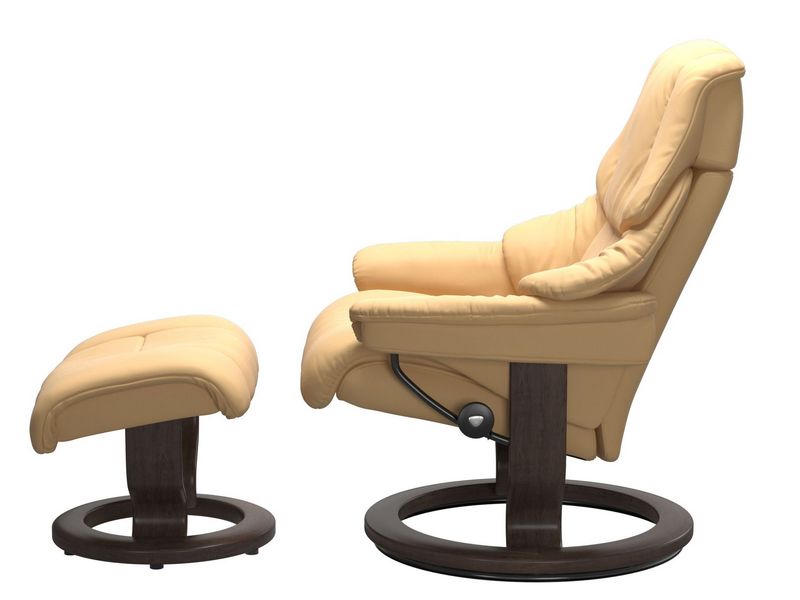 Stressless Reno (M) Classic Chair with Footstool 