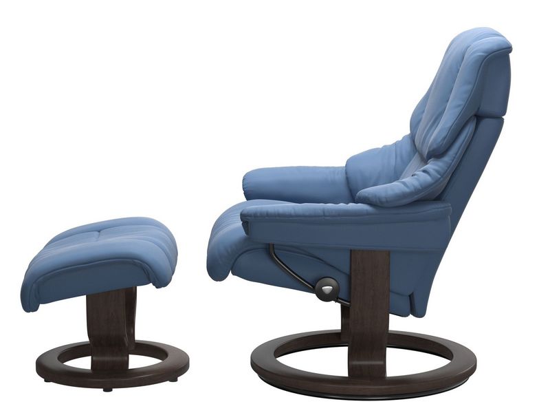 Stressless Reno (M) Classic Chair with Footstool 