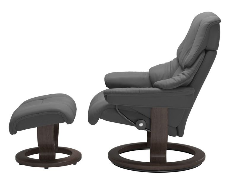 Stressless Reno (M) Classic Chair with Footstool 