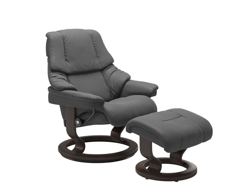 Stressless Reno (M) Classic Chair with Footstool 