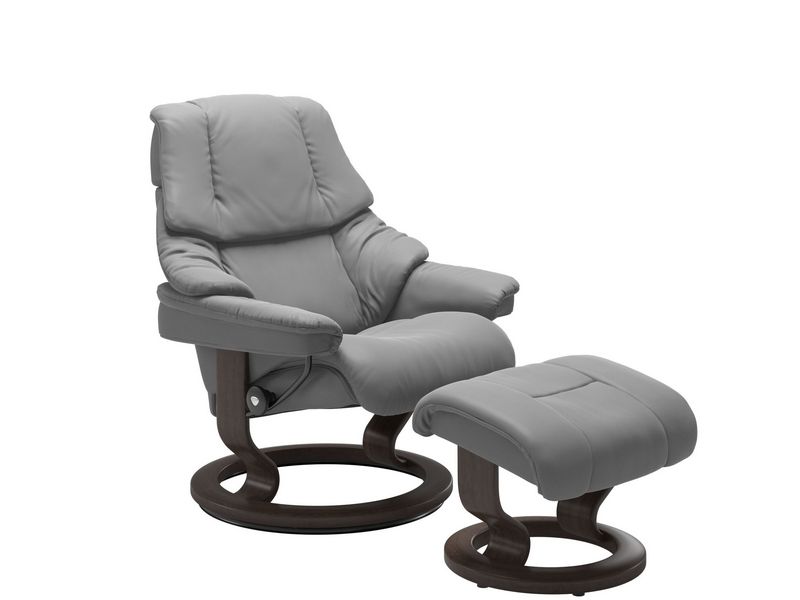 Stressless Reno (M) Classic Chair with Footstool 