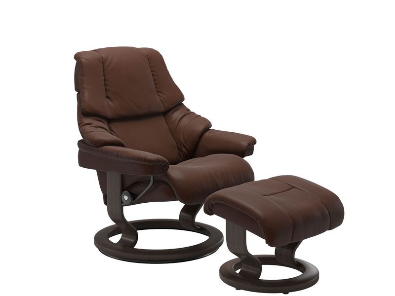 Stressless Reno (M) Classic Chair with Footstool 
