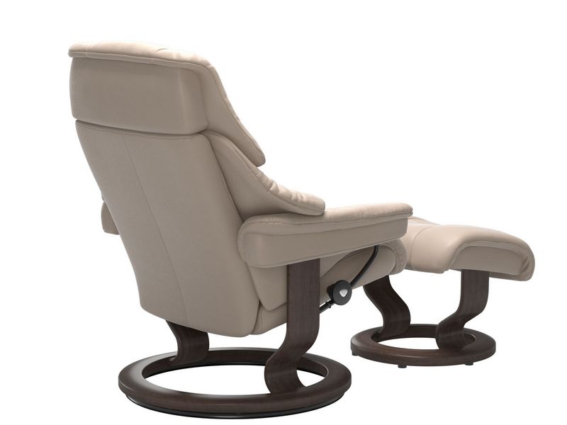 Stressless Reno (M) Classic Chair with Footstool 