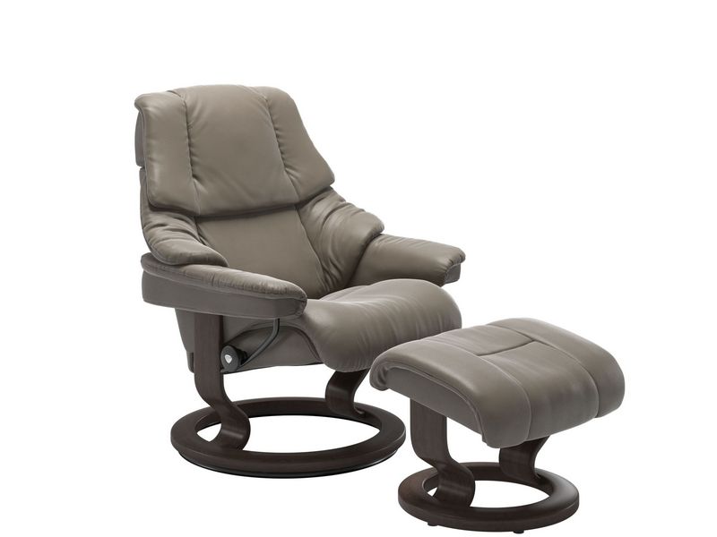 Stressless Reno (M) Classic Chair with Footstool 