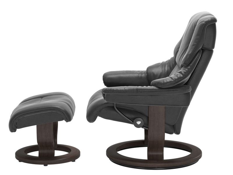 Stressless Reno (M) Classic Chair with Footstool 