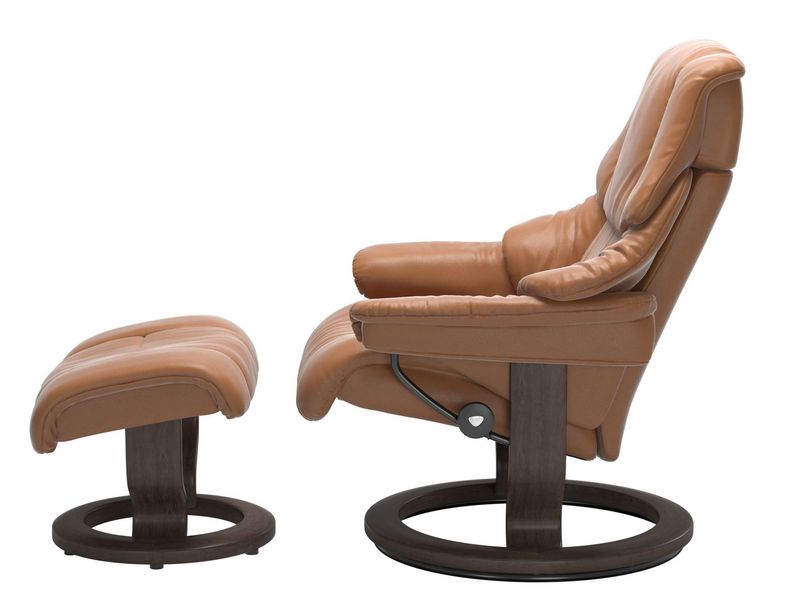 Stressless Reno (M) Classic Chair with Footstool 
