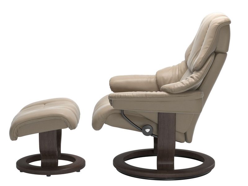 Stressless Reno (M) Classic Chair with Footstool 