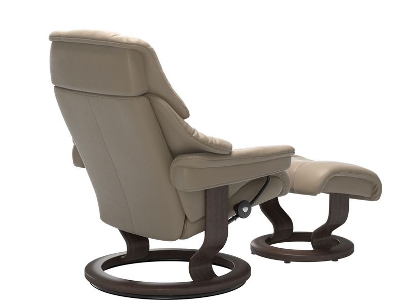 Stressless Reno (M) Classic Chair with Footstool 