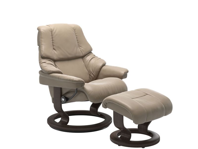 Stressless Reno (M) Classic Chair with Footstool 
