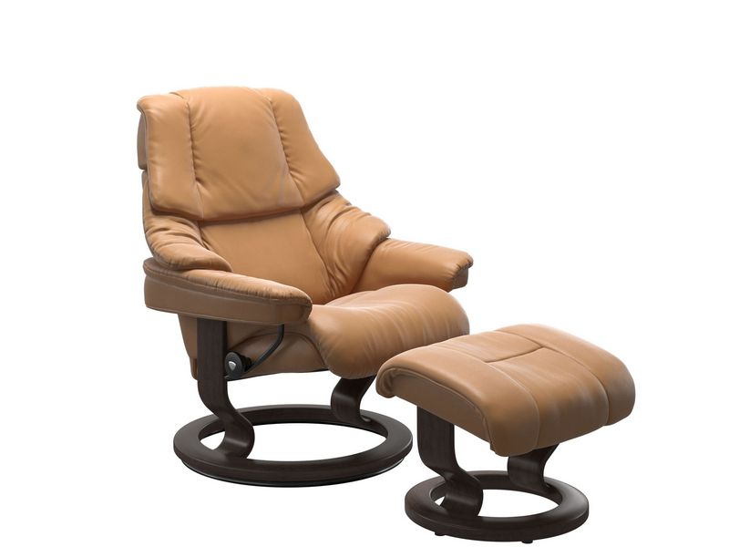 Stressless Reno (M) Classic Chair with Footstool 