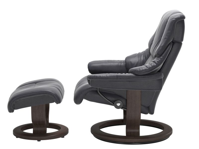Stressless Reno (M) Classic Chair with Footstool 