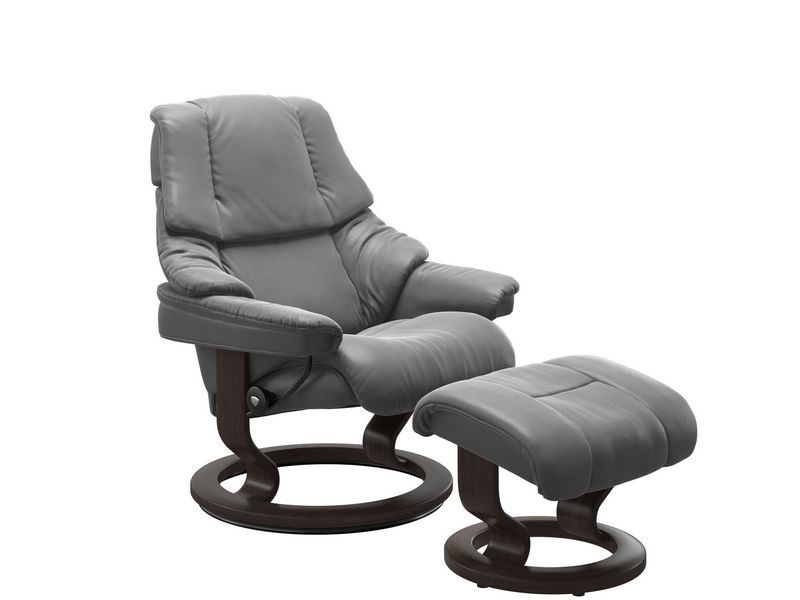 Stressless Reno (M) Classic Chair with Footstool 