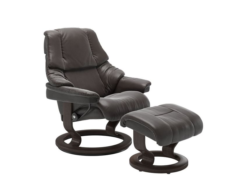 Stressless Reno (M) Classic Chair with Footstool 