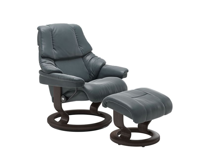 Stressless Reno (M) Classic Chair with Footstool 