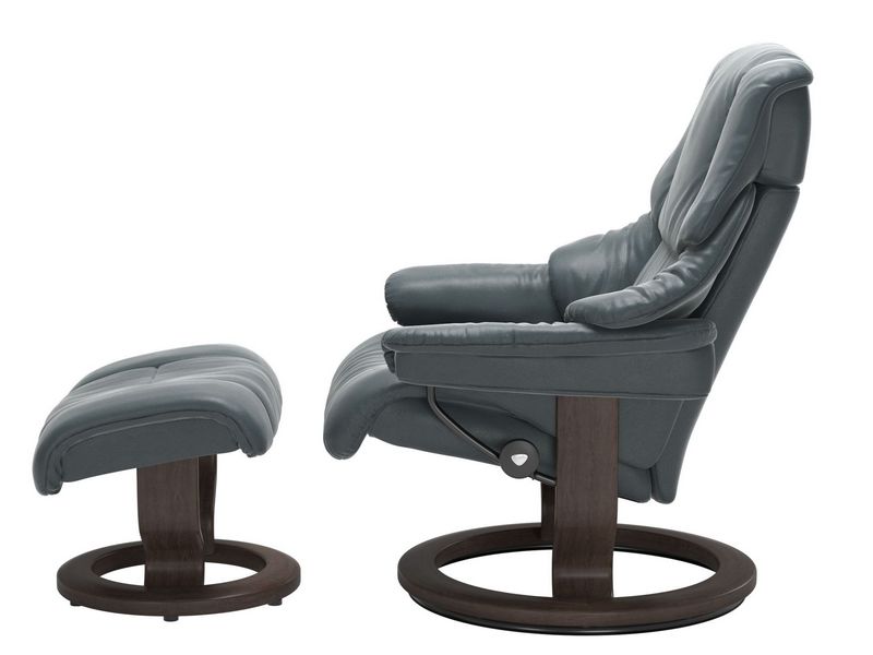 Stressless Reno (M) Classic Chair with Footstool 