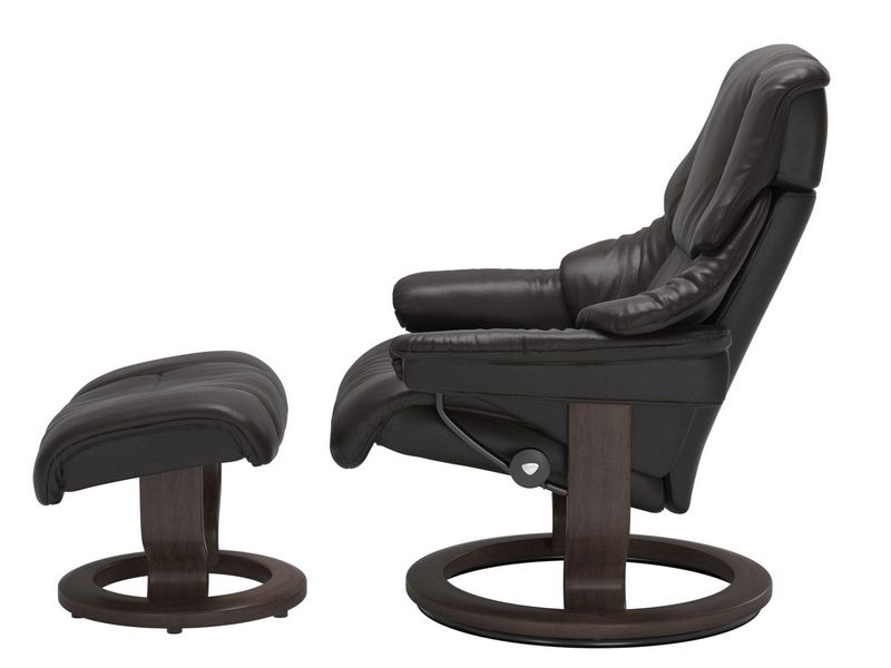 Stressless Reno (M) Classic Chair with Footstool 