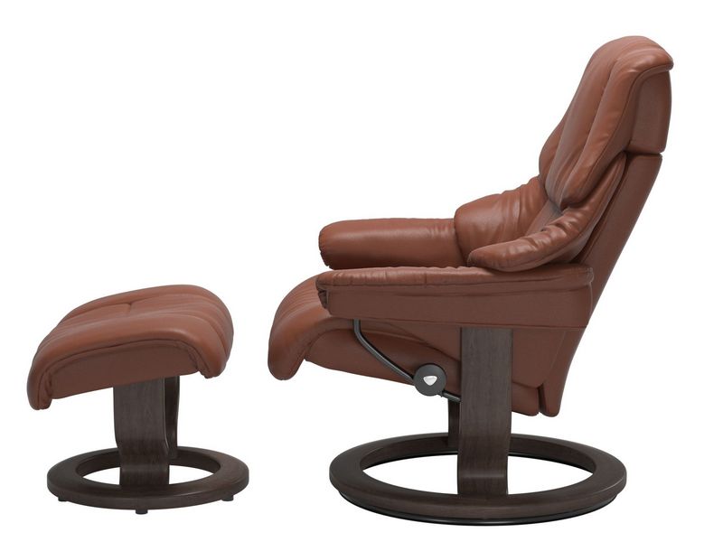 Stressless Reno (M) Classic Chair with Footstool 