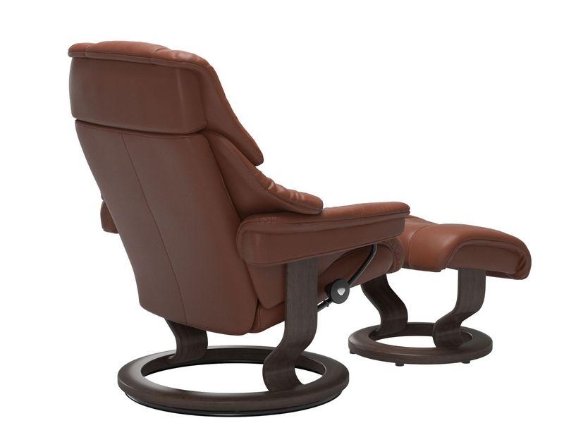Stressless Reno (M) Classic Chair with Footstool 