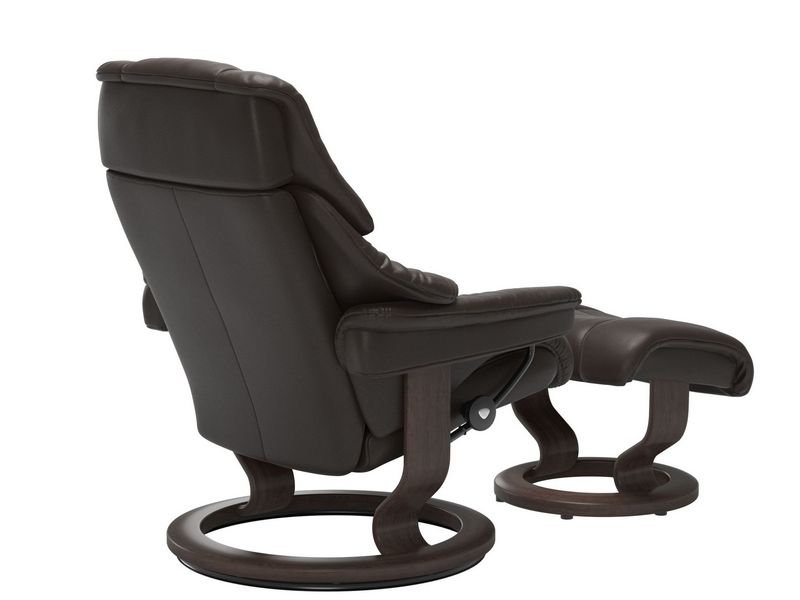 Stressless Reno (M) Classic Chair with Footstool 