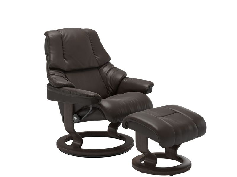 Stressless Reno (M) Classic Chair with Footstool 