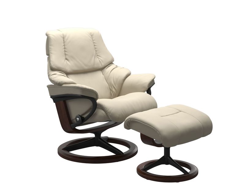 Stressless Reno (M) Signature Chair with Footstool 