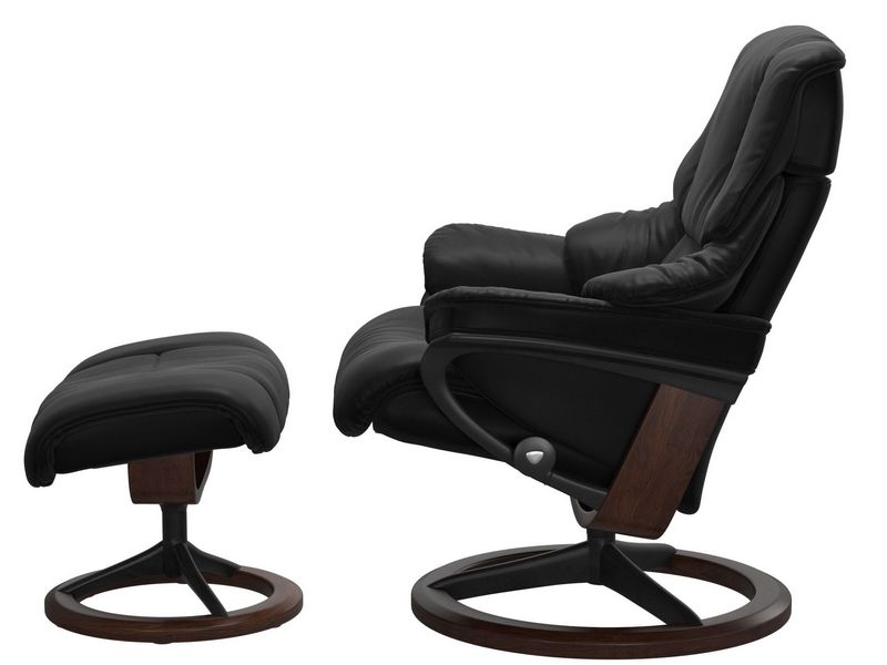 Stressless Reno (M) Signature Chair with Footstool 