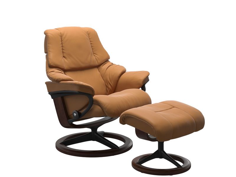 Stressless Reno (M) Signature Chair with Footstool 