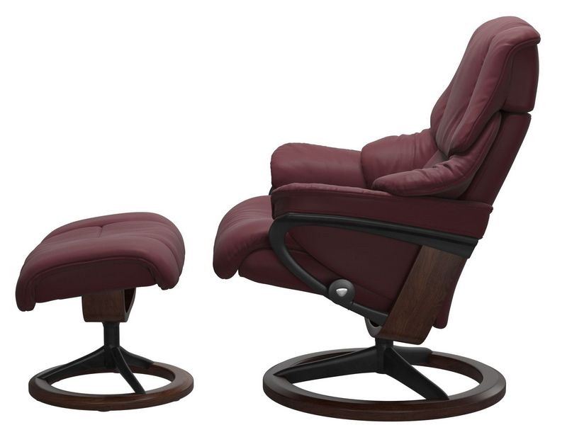 Stressless Reno (M) Signature Chair with Footstool 