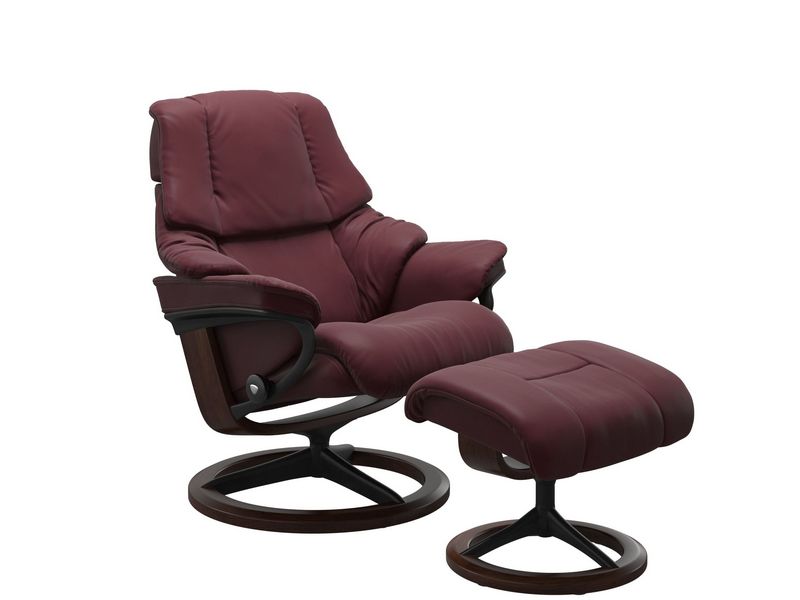 Stressless Reno (M) Signature Chair with Footstool 