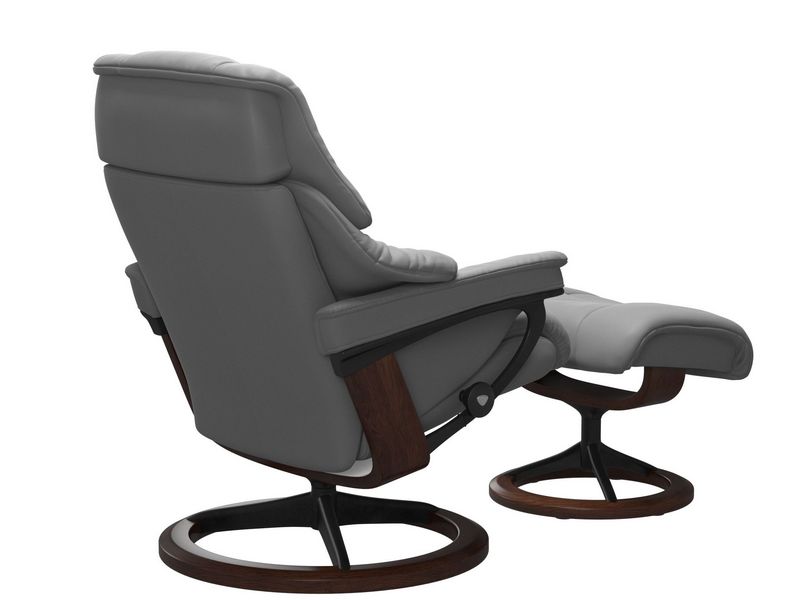 Stressless Reno (M) Signature Chair with Footstool 