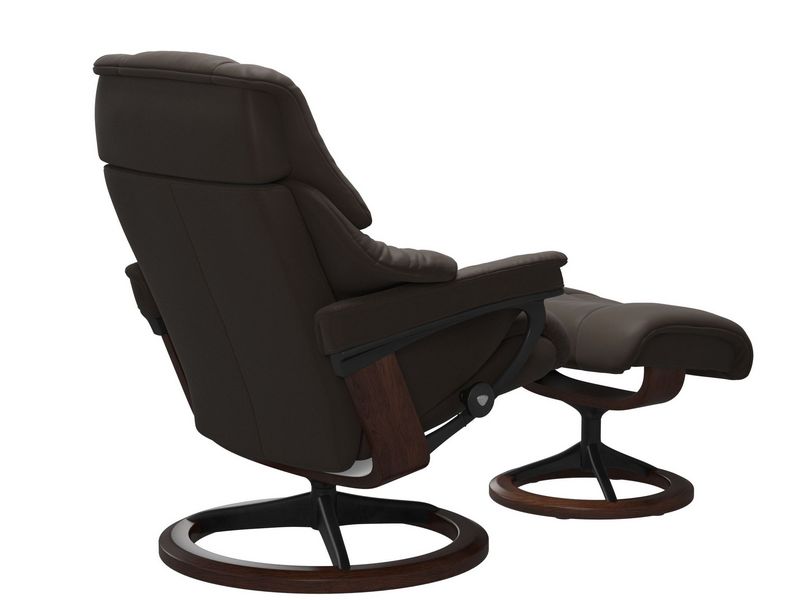 Stressless Reno (M) Signature Chair with Footstool 
