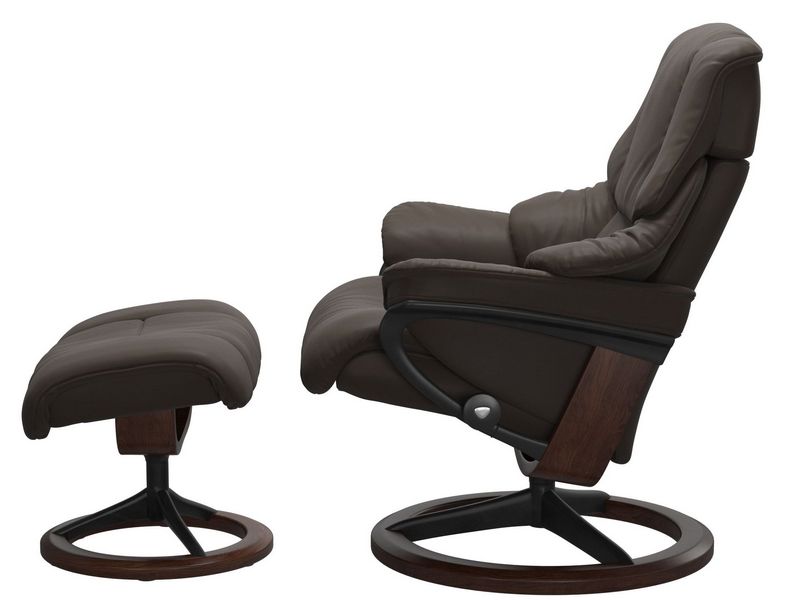 Stressless Reno (M) Signature Chair with Footstool 