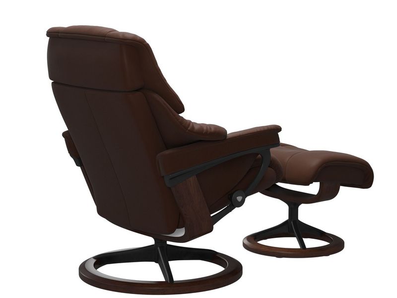 Stressless Reno (M) Signature Chair with Footstool 