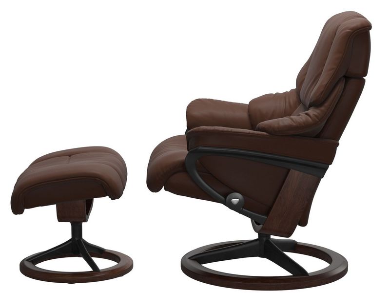 Stressless Reno (M) Signature Chair with Footstool 