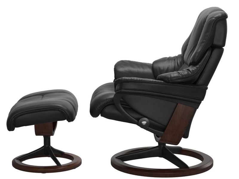 Stressless Reno (M) Signature Chair with Footstool 