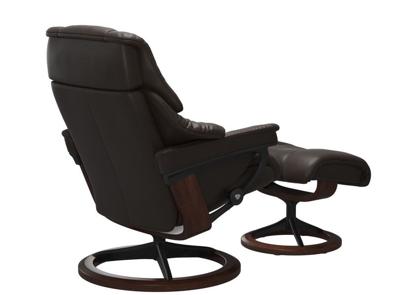 Stressless Reno (M) Signature Chair with Footstool 