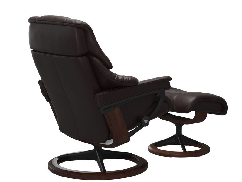 Stressless Reno (M) Signature Chair with Footstool 