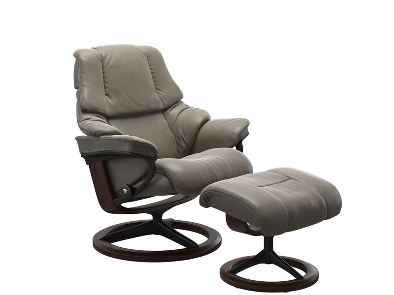 Stressless Reno (M) Signature Chair with Footstool 