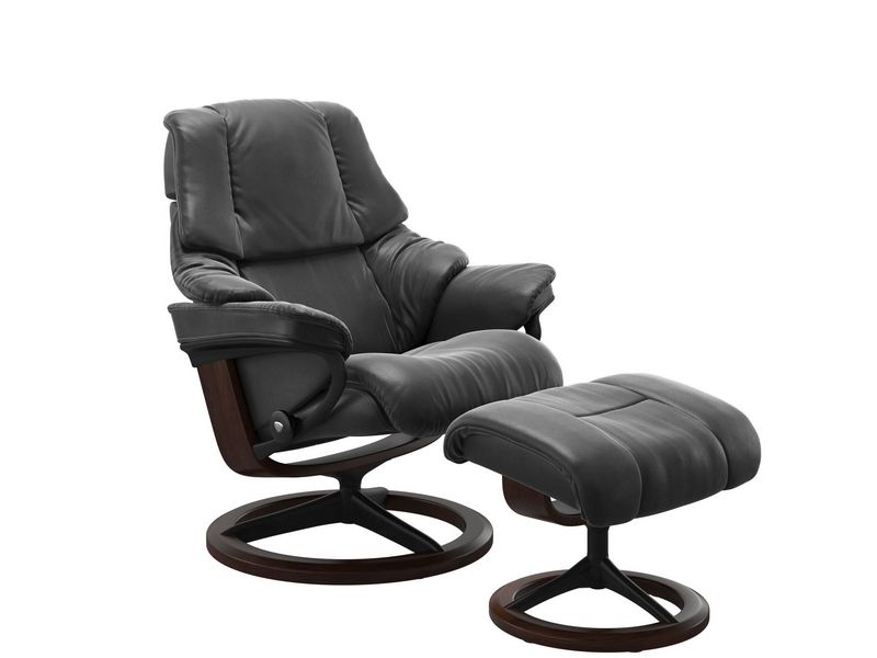 Stressless Reno (M) Signature Chair with Footstool 