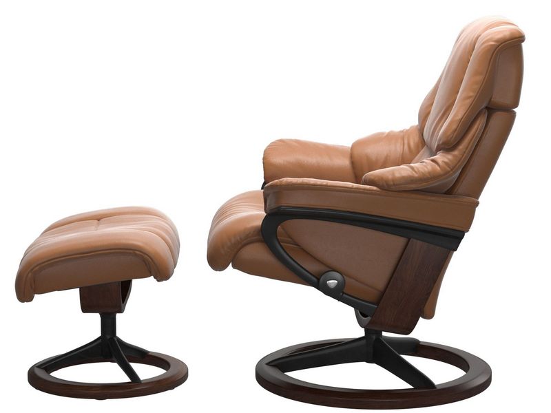 Stressless Reno (M) Signature Chair with Footstool 