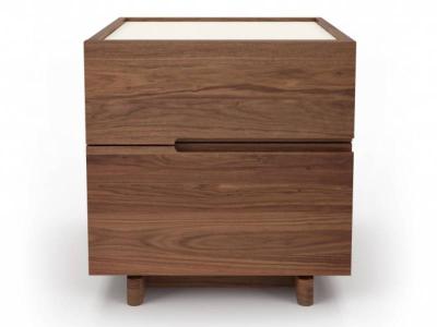 Huppe Nelson Left Facing Nightstand - 8343L